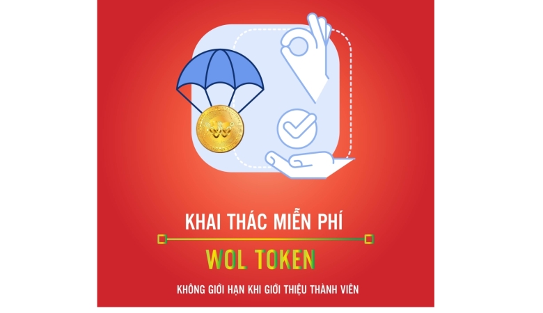 Sự kiện Airdrop chào mừng ra mắt nền tảng Wolbank